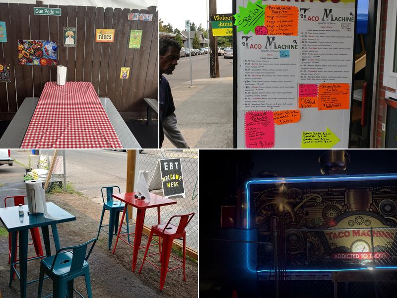 Taco Machine Menu