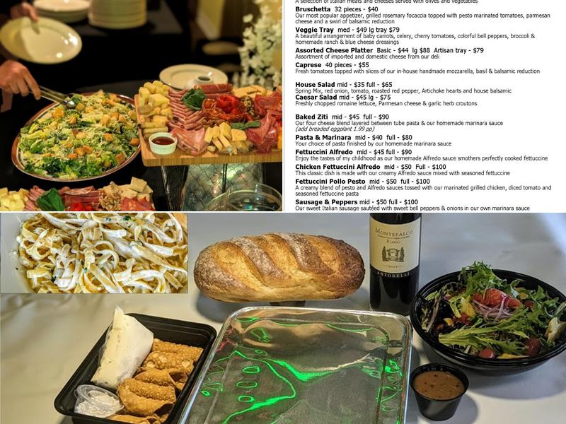 Coco's Catering Menu