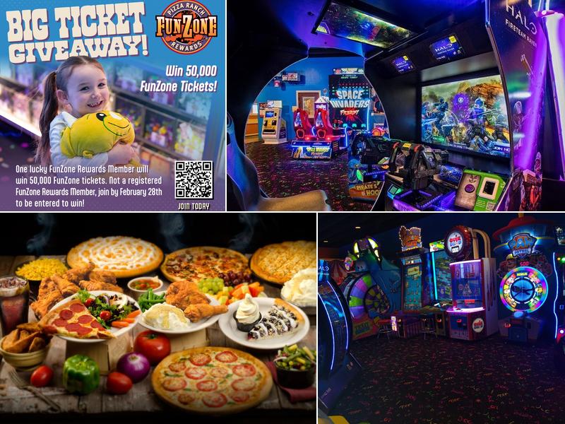 Pizza Ranch Fun Zone Game Center 3200 N Sanders St, Helena