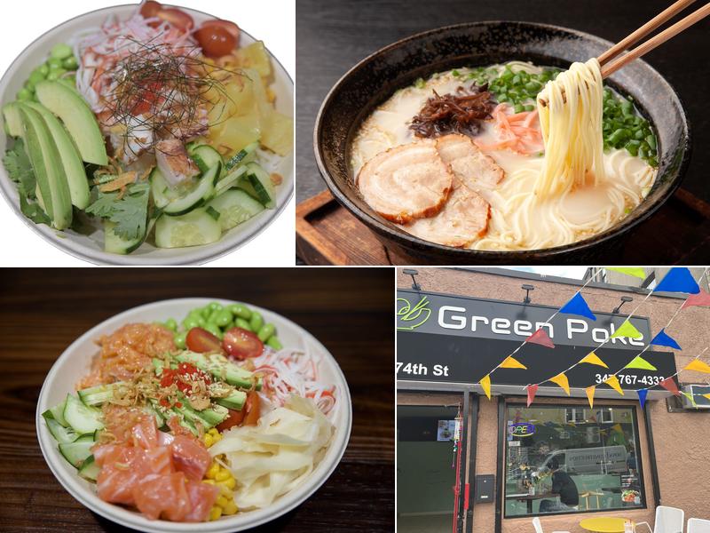 Green Poke poke bowl