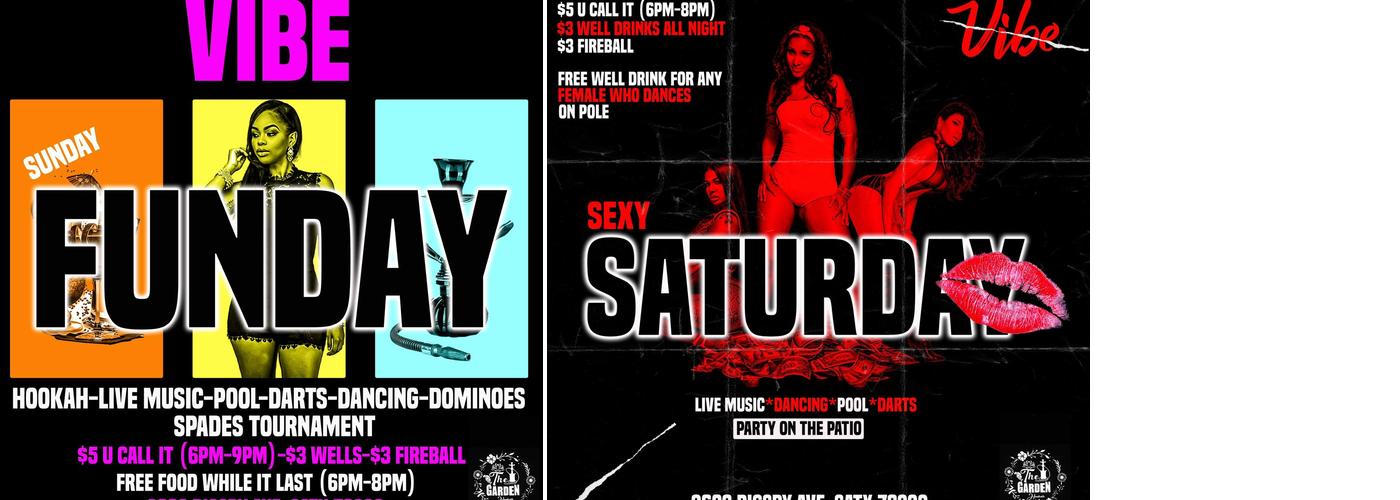 Vibe Sports Bar and Grill Menu