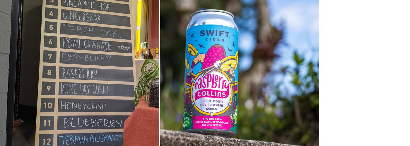 Swift Cider Menu