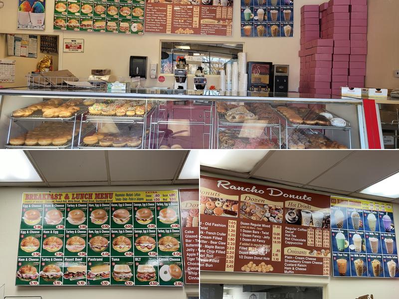 Rancho Donuts Menu