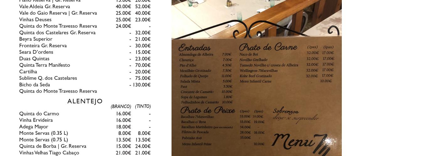 7 Maravilhas - Espaço Gourmet Menu