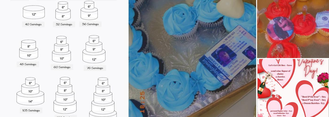 Sweets By SHAY. Menu