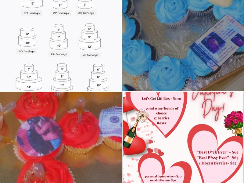 Sweets By SHAY. Menu