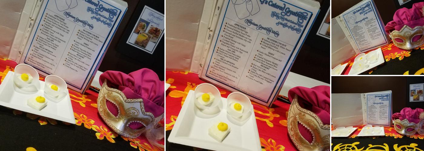 CJ's Catered Greatness Menu