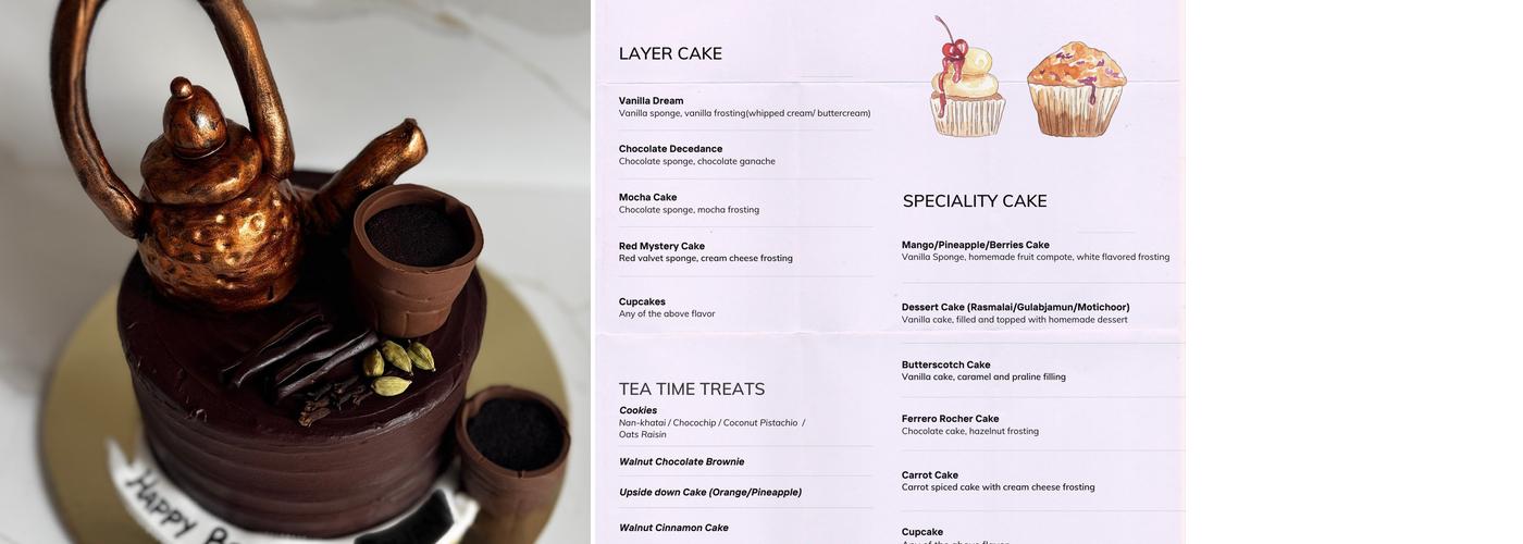 D-Dessert Table Menu