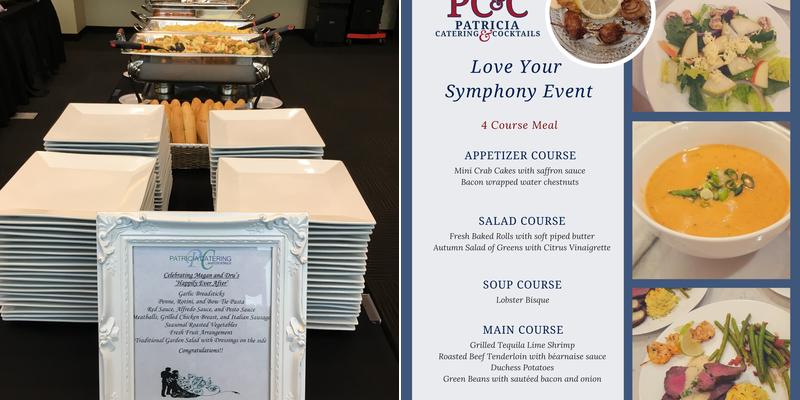 Patricia Catering & Cocktails Menu