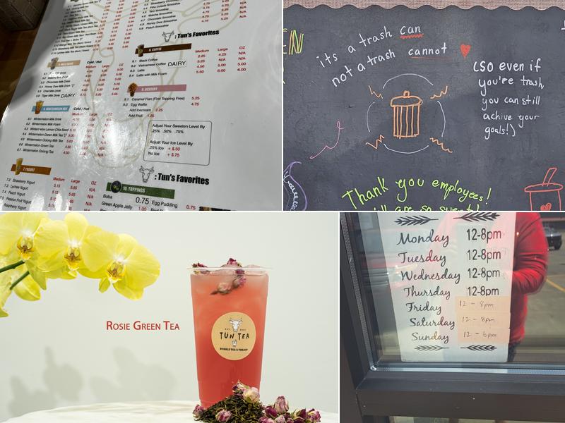 Tun Tea House Menu