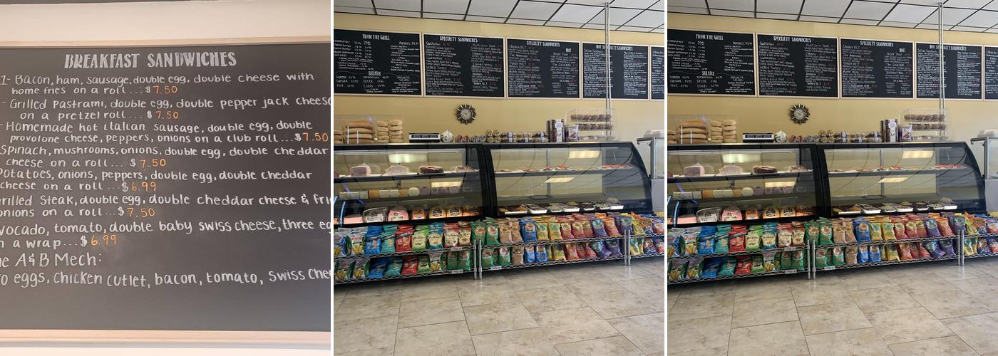 Ansonia Deli and catering LLC Menu