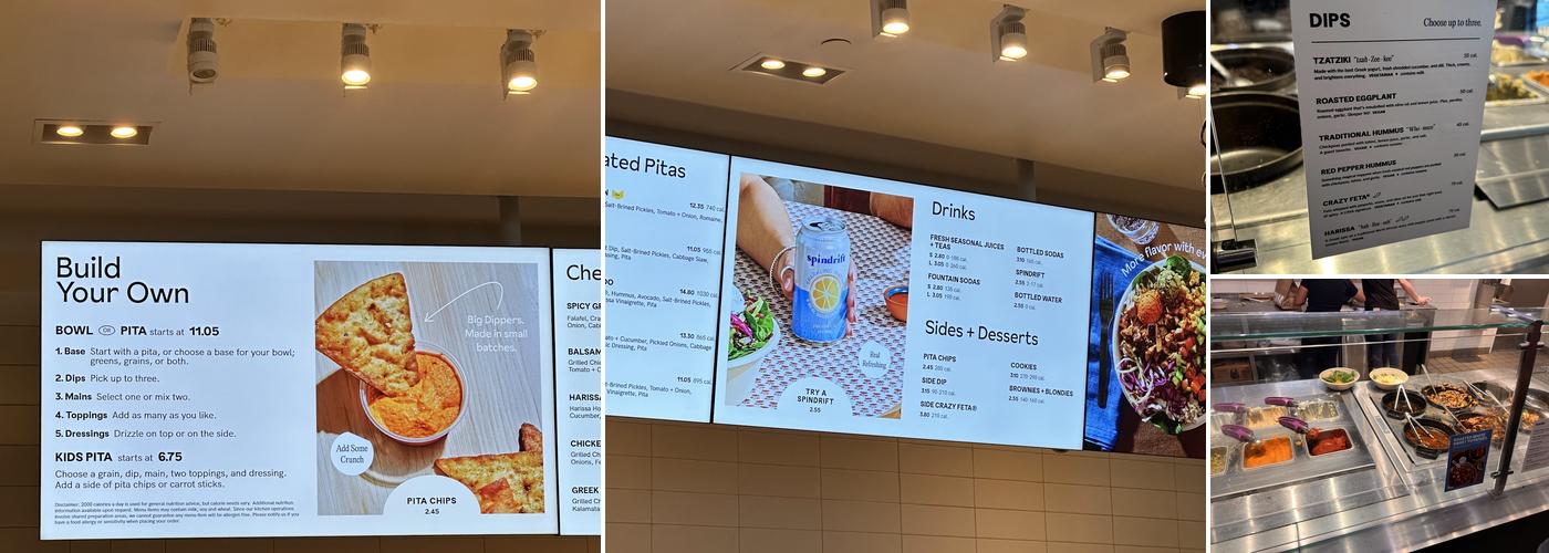 CAVA Menu