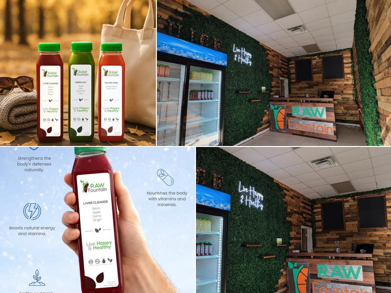 RAW Fountain Juice 1281 Arthur Kill Rd, Staten Island