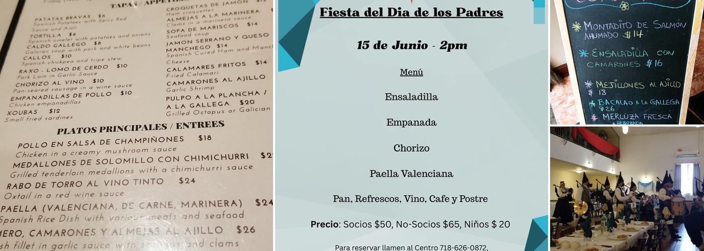 Circulo Español Menu