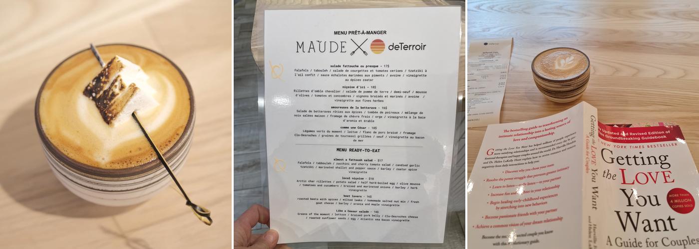 deTerroir café Menu