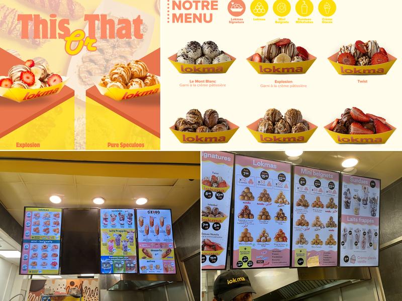 Lokma Bar à Desserts Menu