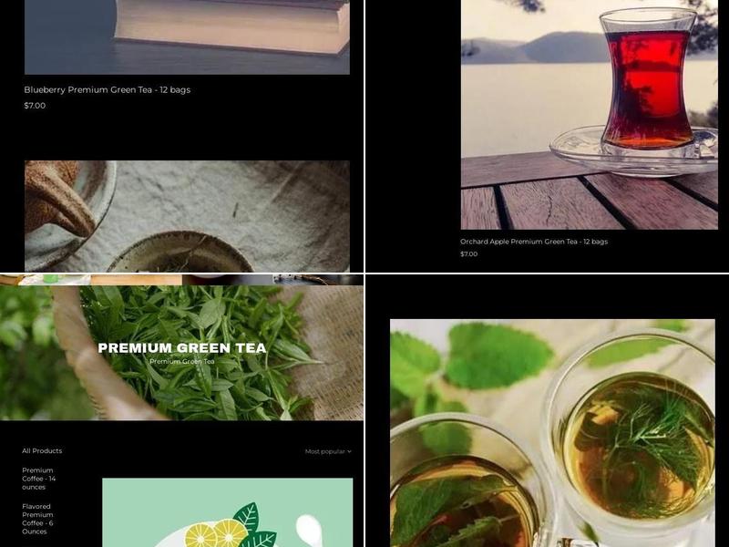 Pluto Coffee and Tea Menu