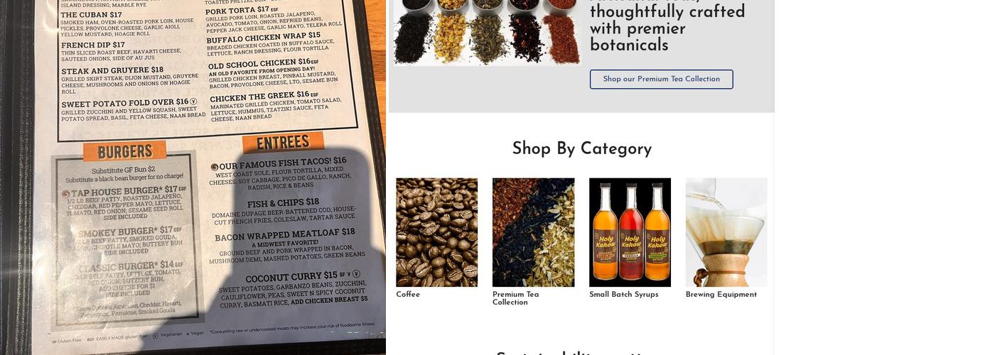 Two Brothers Coffee Roasters Menu