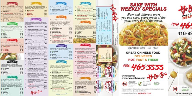 The Rusty Nail Pub Menu