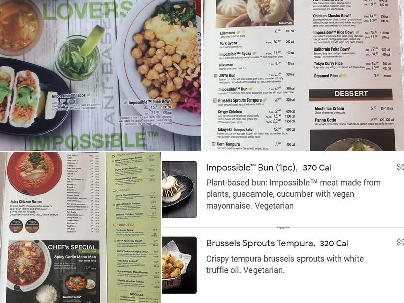 JINYA Ramen Bar - Overland Park Menu