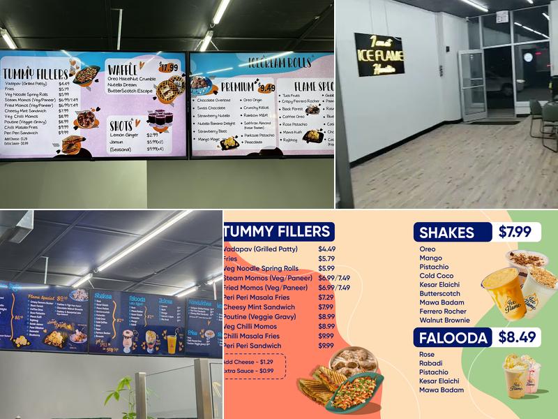 Ice Flame Menu
