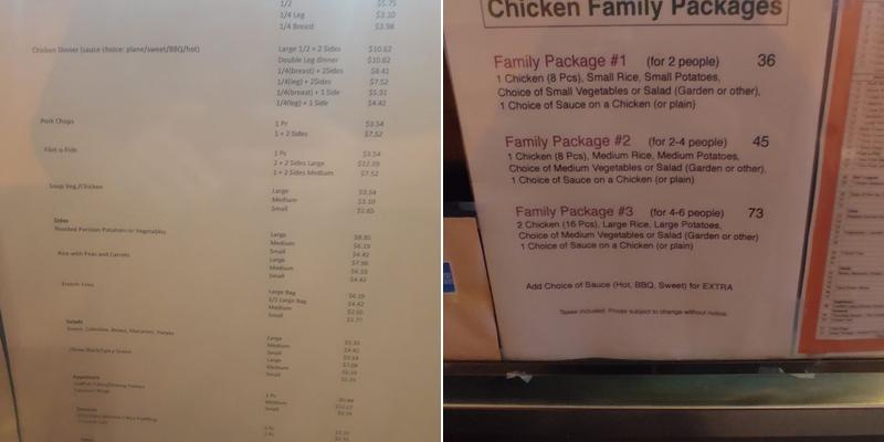 Vira's BBQ Churrasqueira Menu