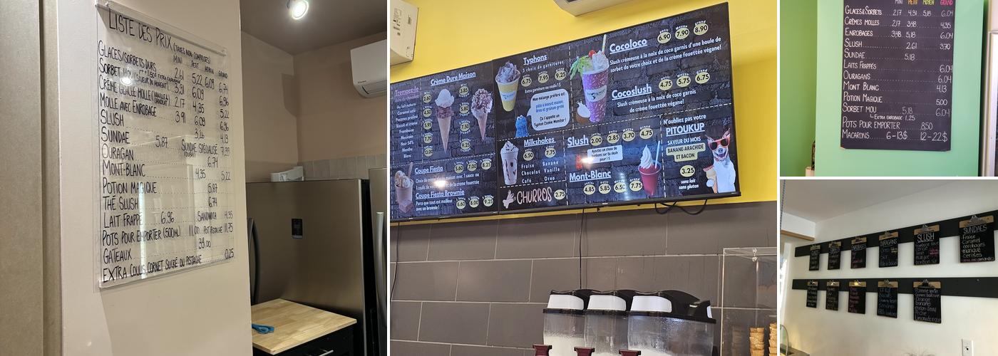 Virevent Menu
