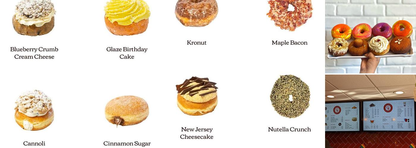 Glaze Donuts Nutley Menu