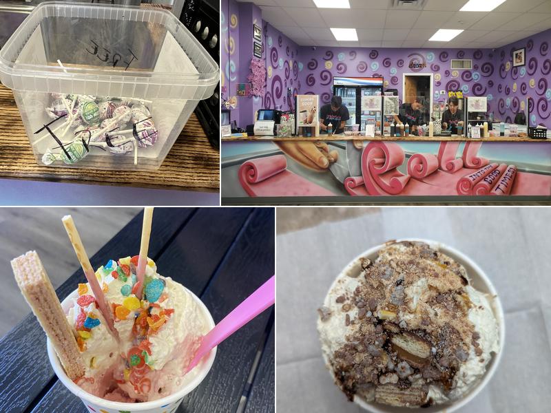 Below Zero Degrees Ice Cream Rolls 13 Wall St, Rockaway