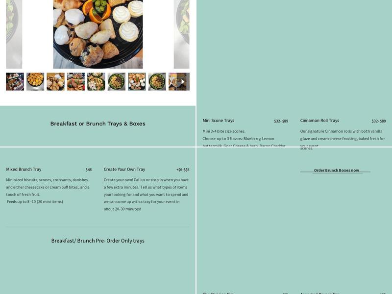 Nana's Lil Sweets Menu