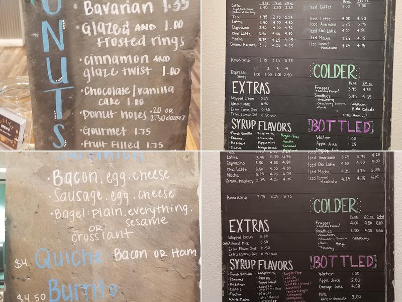 BREW'D Coffee & Donuts Menu