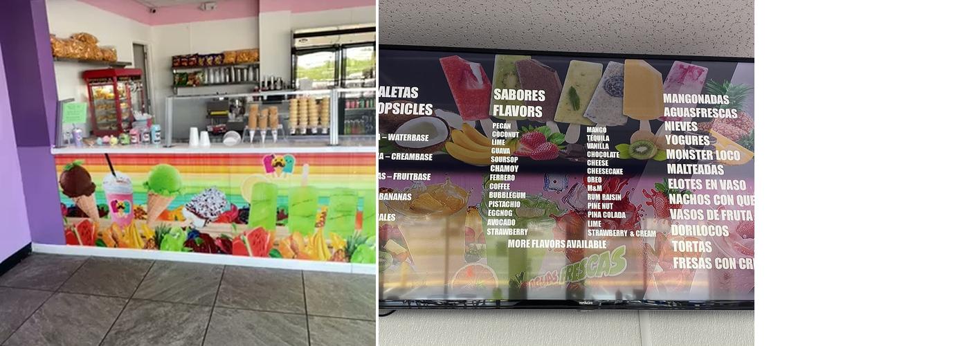 Alo Michoacan Natural Ice Cream Menu