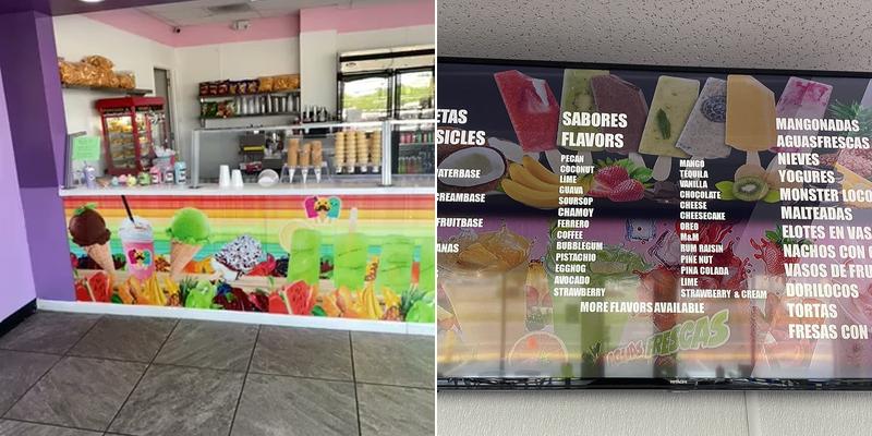 Alo Michoacan Natural Ice Cream Menu