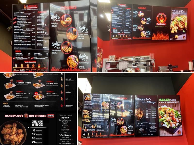 Hangry Joe's Hot Chicken Menu