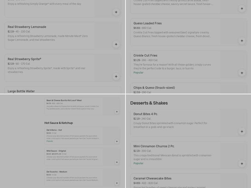 Hurricane Meal Prep Menu