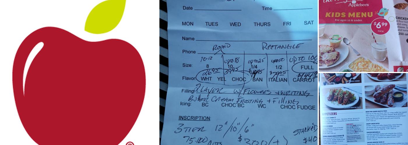Applebee's Grill + Bar Menu