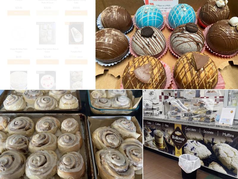 Rollover Bakery Menu