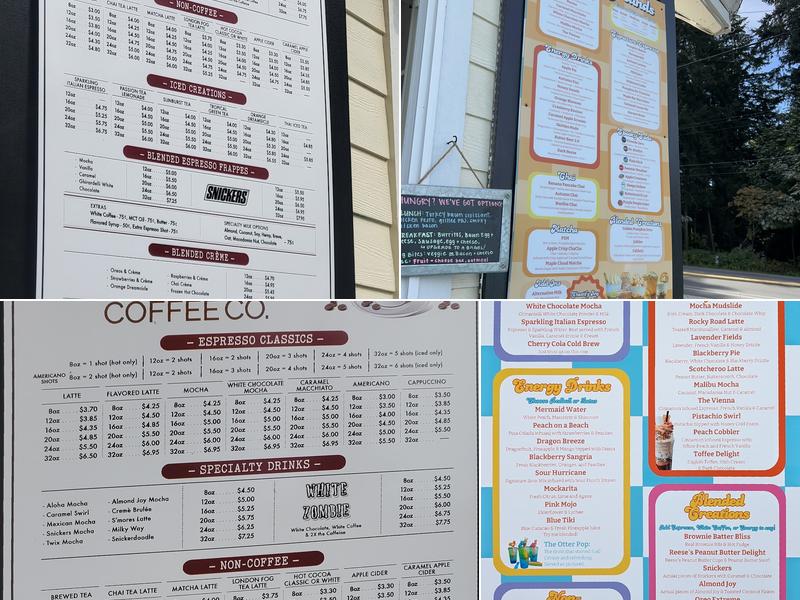 Grounds Coffee Co. Menu