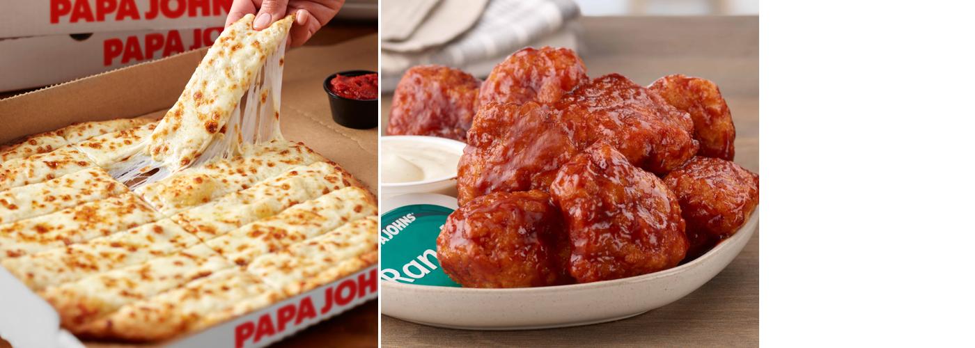 Papa Johns Pizza Menu