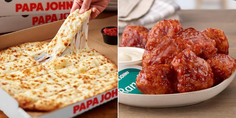 Papa Johns Pizza Menu