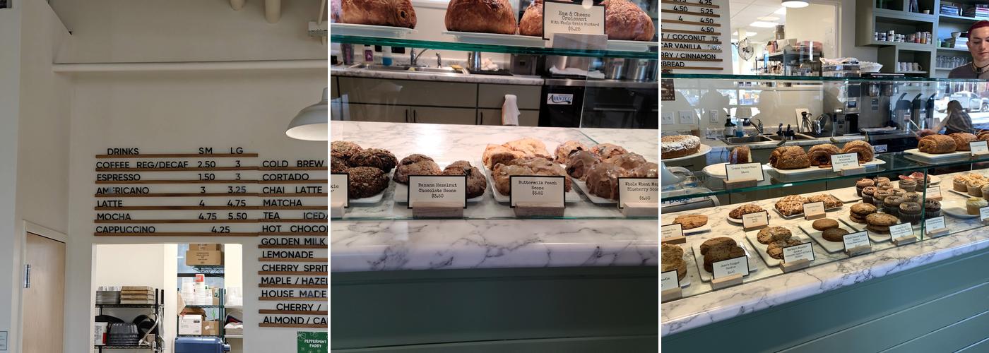 Boxcar Bakery Menu