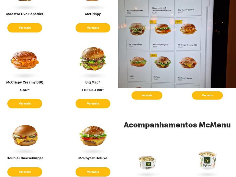 McDonald's - Funchal Drive (McDonald's) Menu