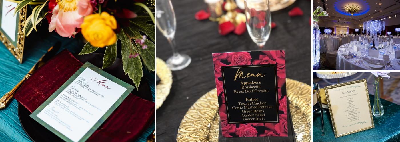 Premier Event Services Menu