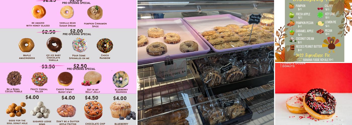 Sugared Ledge Bakery Menu