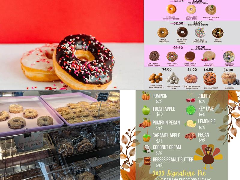 Sugared Ledge Bakery Menu