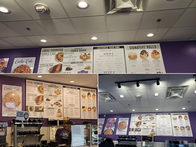 Cinnaholic Menu