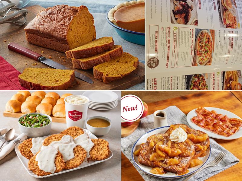 Bob Evans Menu