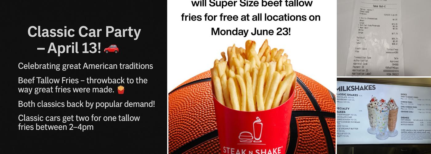 Steak 'n Shake Menu