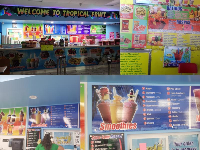 Tropical fruit #3 Menu