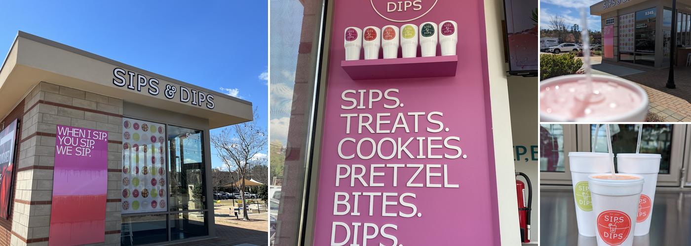 Sips & Dips: Sodas, Sweet Treats, Pretzel Bites & Dips